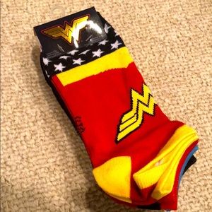 Wonder Woman Sock NEW WITH TAGS